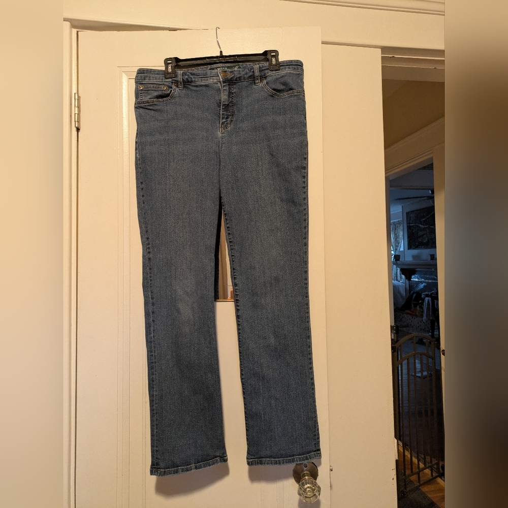 Ralph Lauren Blue Straight Leg Jeans